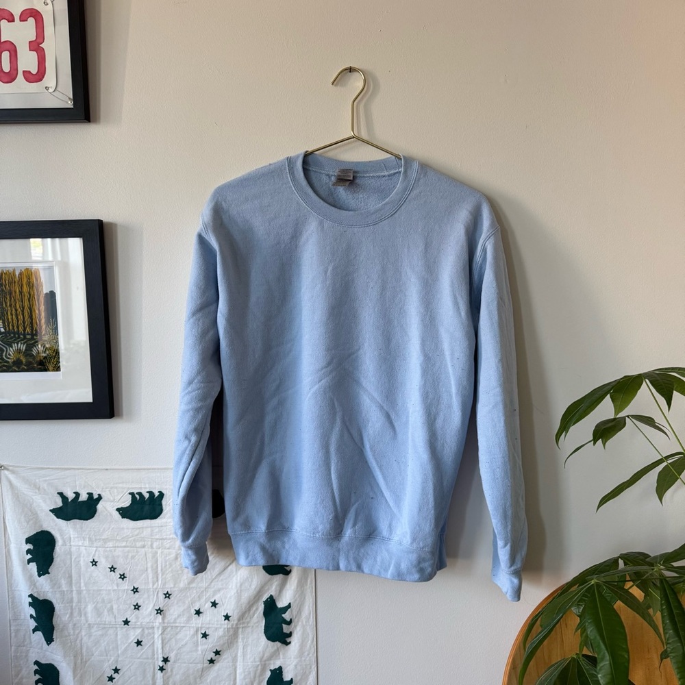 Light Blue Crewneck Sweater